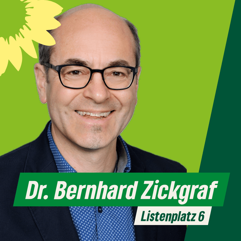 Dr. Bernhard Zickgraf, Listenplatz 6