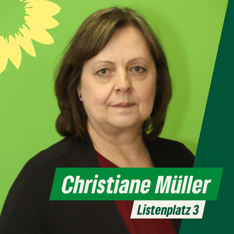 Christiane Müller, Listenplatz 3
