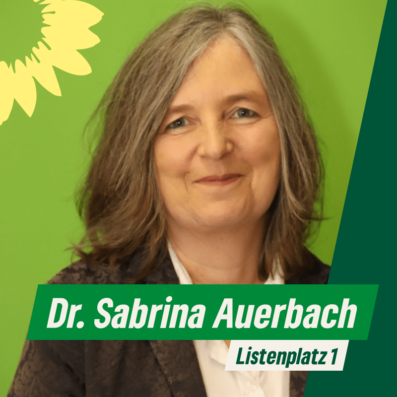 Dr. Sabrina Auerbach, Listenplatz 1