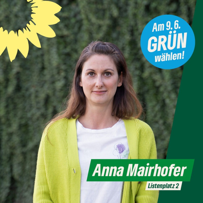 Porträt Anna Mairhofer, Listenplatz 2