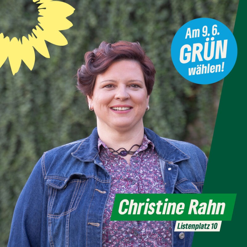 Porträt Christine Rahn, Listenplatz 10