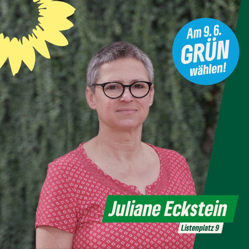 Porträt Juliane Eckstein, Listenplatz 9