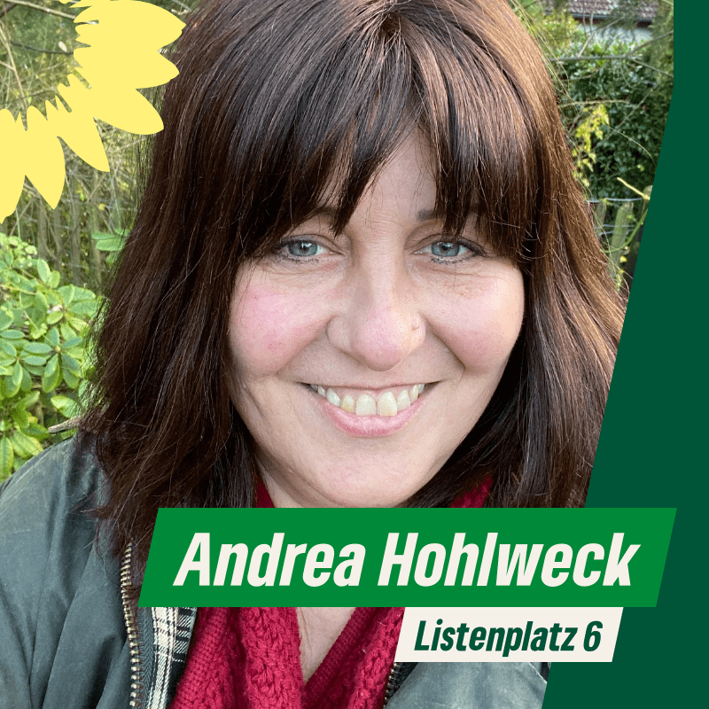 Porträt Andrea Hohlweck, Listenplatz 6