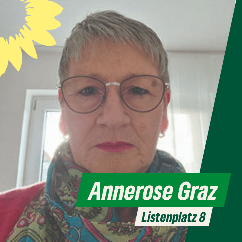 Porträt Annerose Graz, Listenplatz 8