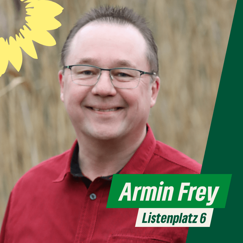 Porträt Armin Frey, Listenplatz 6