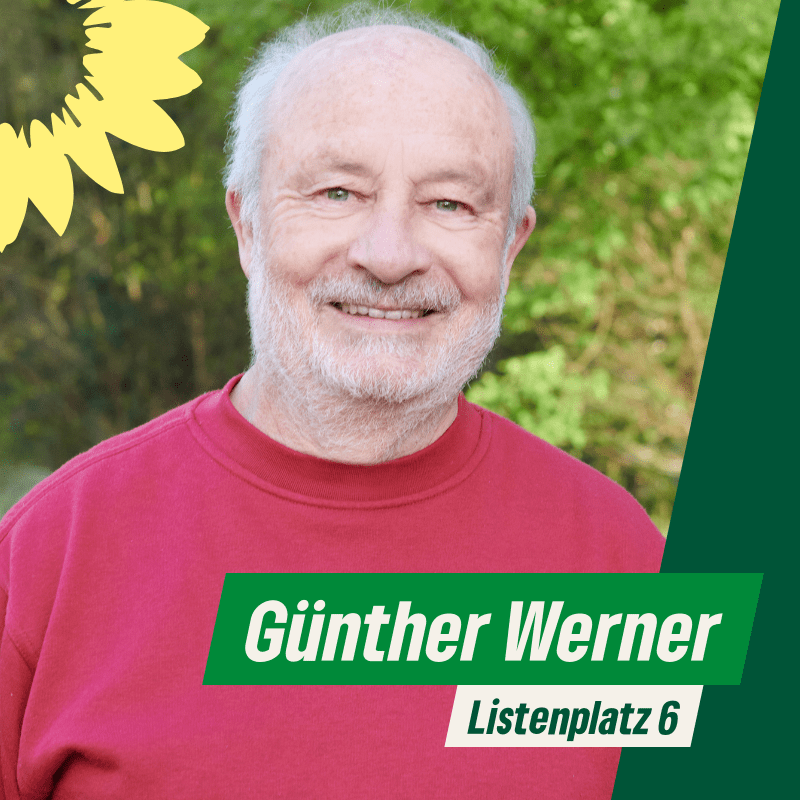 Porträt Günther Werner, Listenplatz 6