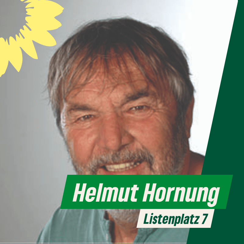 Porträt Helmut Hornung, Listenplatz 7