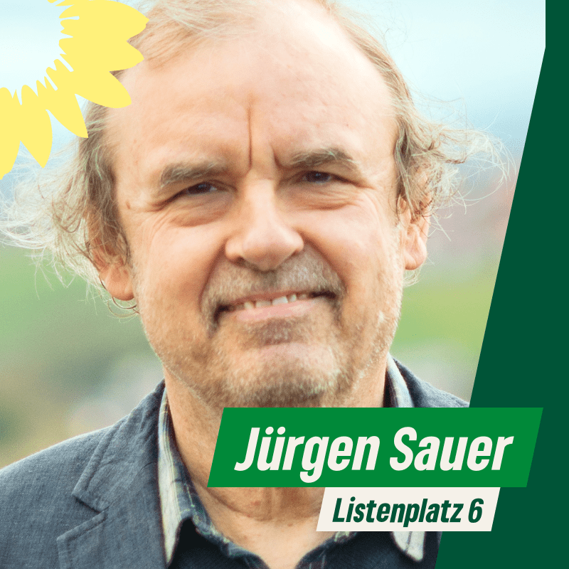 Porträt Jürgen Sauer, Listenplatz 6