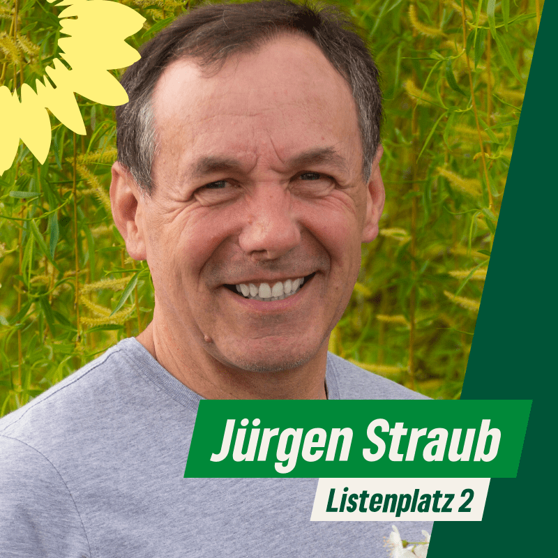 Porträt Jürgen Straub, Listenplatz 2
