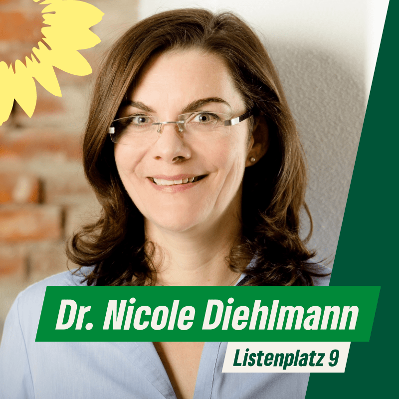 Porträt Nicole Diehlmann, Listenplatz 9