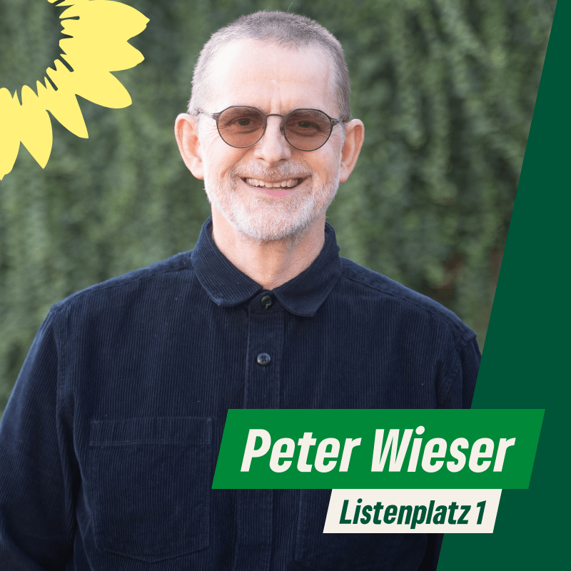 Porträt Peter Wieser, Listenplatz 1
