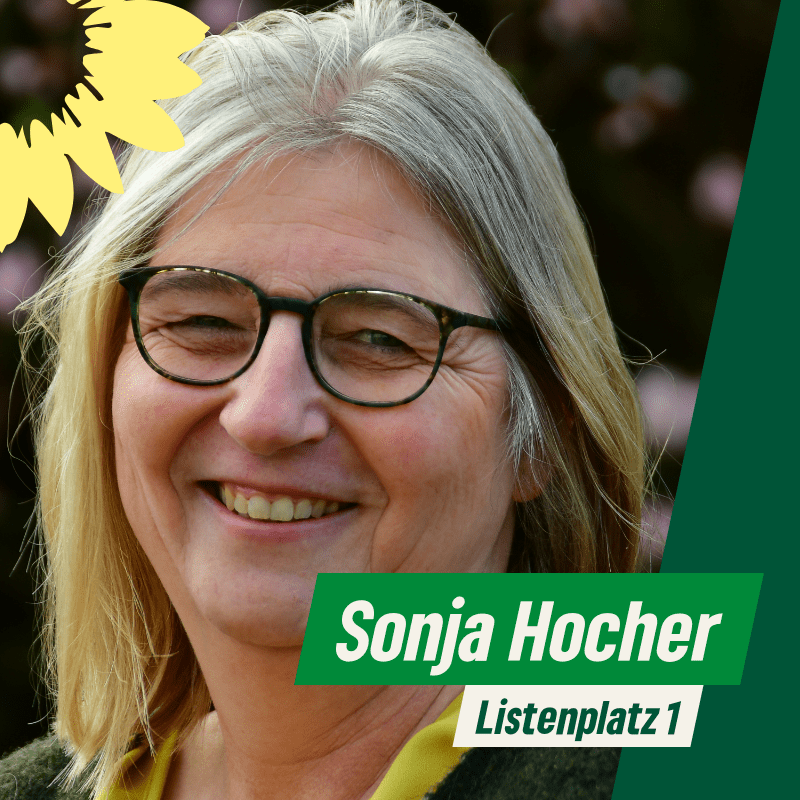 Porträt Sonja Hocher, Listenplatz 1