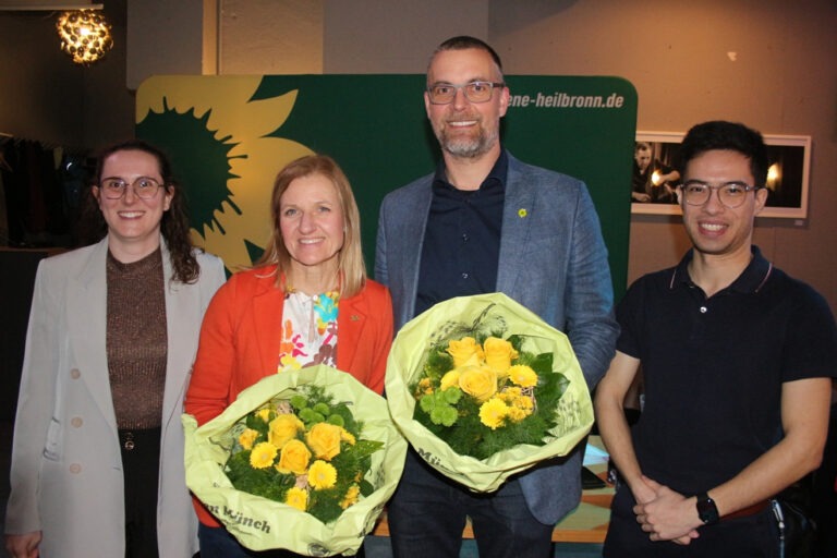 Heilbronner Grüne starten motiviert in den Landtagswahlkampf