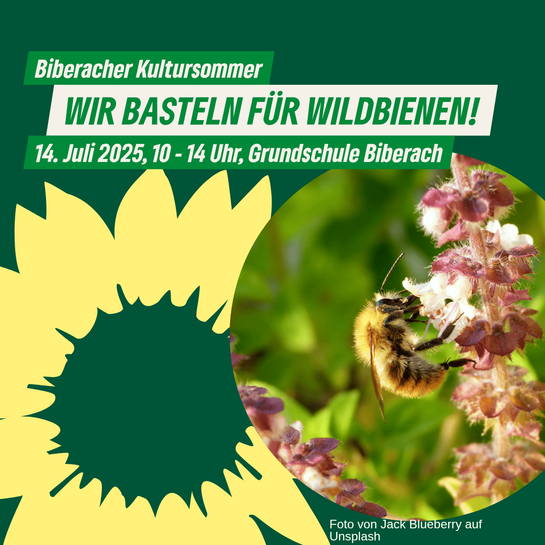Biene auf Blume
